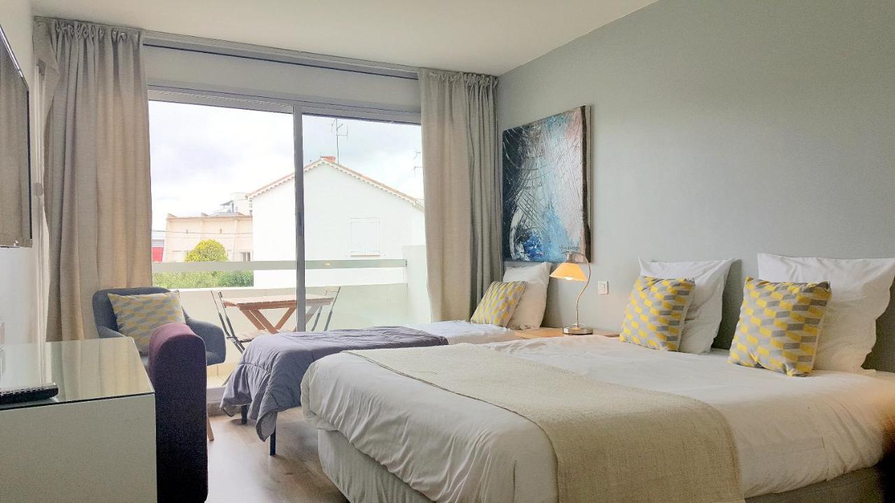 Hotel Sable Et Soleil - Port, Plage Et Jacuzzi Prive Fréjus エクステリア 写真