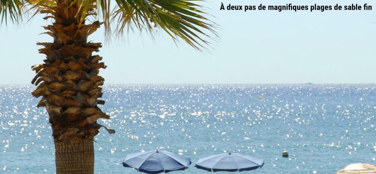 Hotel Sable Et Soleil - Port, Plage Et Jacuzzi Prive Fréjus エクステリア 写真
